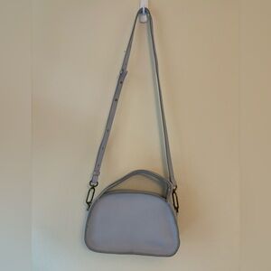 Sydney zip-top crossbody bag in dusty pool